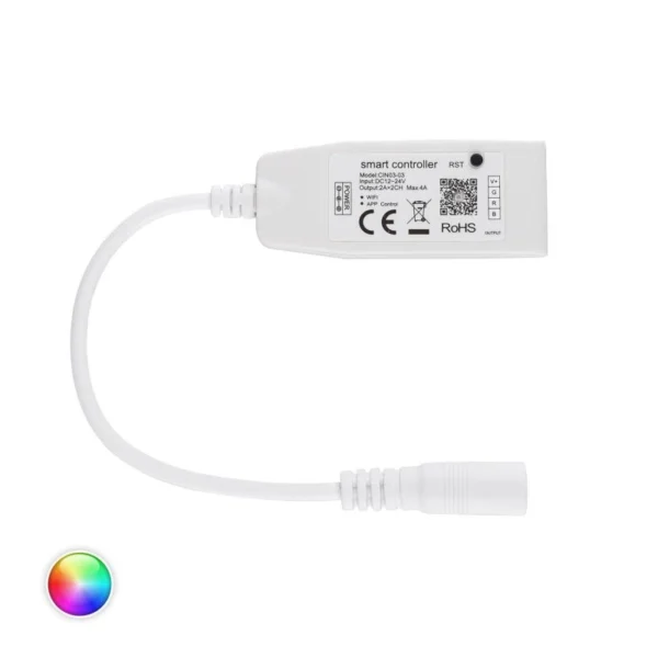 Controlador Tira LED RGB 12V/27W 24V/48W WiFi