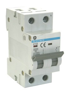 Interruptor Magnetotermico 1P+N 25Amp/230Vac