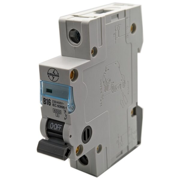 Interruptor Magnetotermico MCB 1P B 16Amp 240Vac