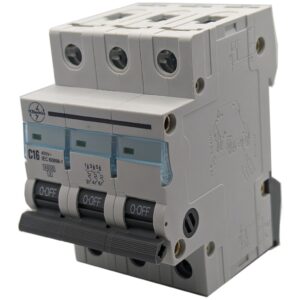 Interruptor Magnetotermico MCB 3 POLOS C 16Amp 400Vac