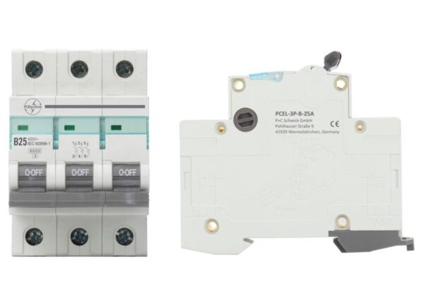 Interruptor Magnetotermico MCB 3 Polos B 16Amp 400Vac