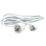 Prolongador Electrico SCHUKO BLANCO 2m SILVER