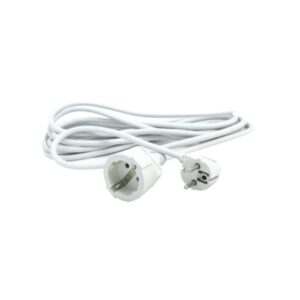Prolongador Electrico SCHUKO BLANCO 3m SILVER