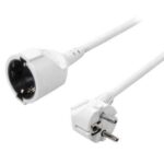 Prolongador Electrico SCHUKO BLANCO 5m SILVER