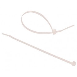 Bridas Correillas 100x2,5mm Color Natural (100uds.)