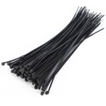 Bridas Correillas 380x4,8mm NEGRA (100 unidades)