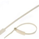 Bridas Correillas con pestaña 200x4,6mm color Natural (100 unidades)