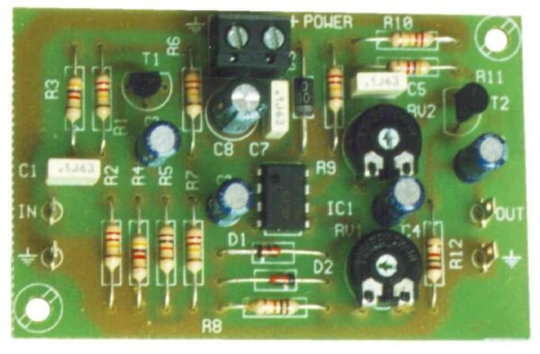 PM13 Generador de efecto fuzzybox guitarra elec