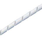 Cinta helicoidal 9-11mm color BLANCO 1m.