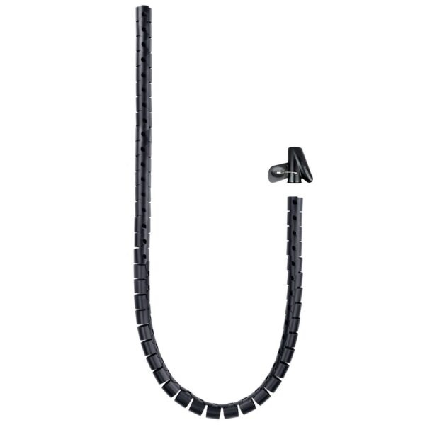 Organizador Cables Flexible 25mm 2m NEGRO NANOCABLE