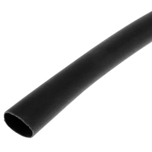 Tubo termorretráctil 25,4mm NEGRO longitud 1 metro