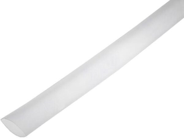Tubo termorretráctil 12,7mm TRANSPARENTE 1m HFT12.7/1M-TR