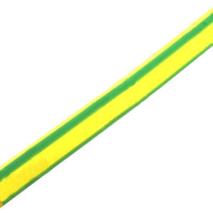 Tubo termorretráctil  9,1mm AMARILLO/VERDE (Longitud 1 metro)