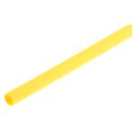 Tubo termorretráctil  6mm AMARILLO (longitud 1 metro)