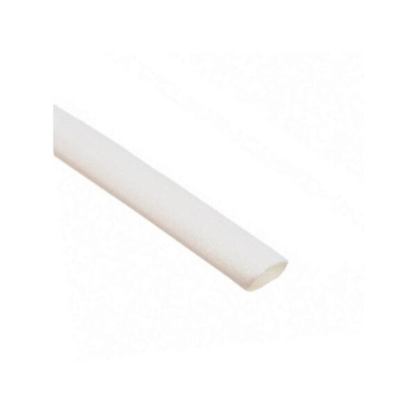 Tubo termorretráctil 12,7mm BLANCO (longitud 1 metro)