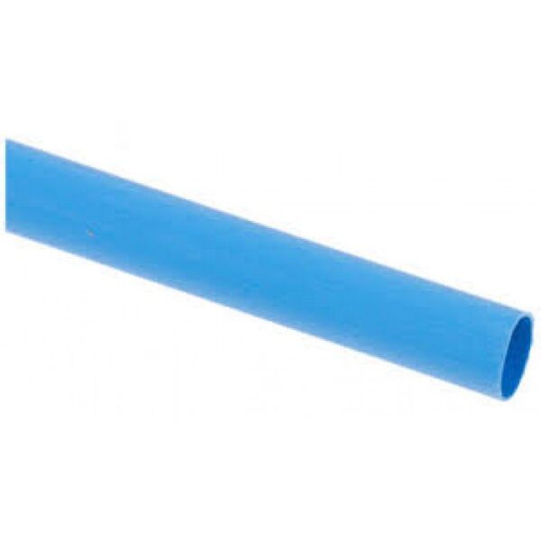 Tubo termorretráctil  25,4mm AZUL (longitud 1 metro)