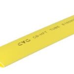 Tubo termorretráctil 4,8mm AMARILLO 1m