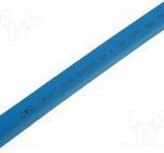 Tubo termorretráctil  9,5mm AZUL longitud 1m