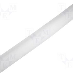 Tubo termorretráctil 9,5mm TRANSPARENTE longitud 1m