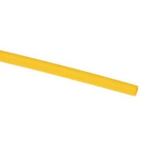 Tubo termorretráctil  2,4mm AMARILLO longitud 1m