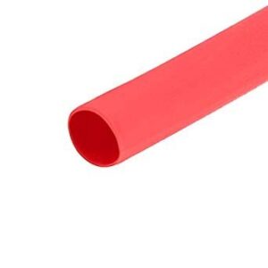 Tubo termorretráctil 12,7mm ROJO longitud 1m