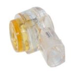 Pistacho Empalme Telefonia Amarillo 2 cables