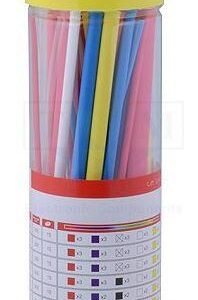Tubos termorretráctil Varias medidas/colores 20cm (80uds.)