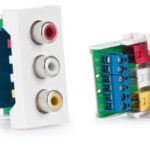 Panel RCA Video Audio para cajas Fonestar
