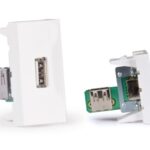 Panel WP-47U USB A Hembra FONESTAR