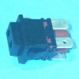 Pulsador Unipolar con toma 13x20mm 6A 4 Faston