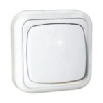 Interruptor Conmutador Superficie 10A BLANCO
