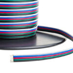 Cable Plano para Tira LED RGB 6x0,50mm (25m)