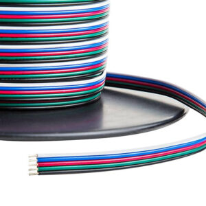 Cable Plano para Tira LED RGB 6x0,50mm (25m)
