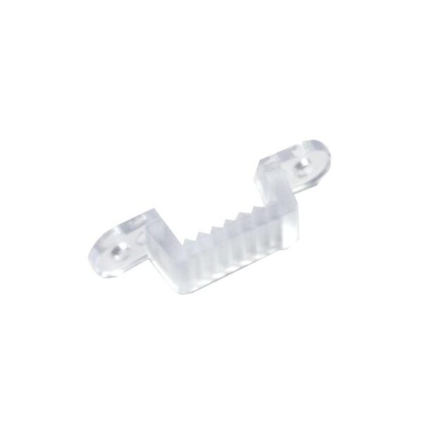 Clips PVC para Tira LED 230V 1 Color RGB  (5 unidades)