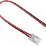 Conector Invisible Tira COB 8mm con cable