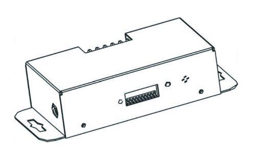 Controlador DMX a RGB 12-24V 100W