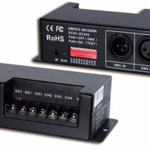 Decoder DMX-512 a RGBW 5-24V 24A  LT-840-6A