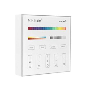 Mando Pared RGB+CCT 4Zonas RF 2,4Ghz MIBOXER B4
