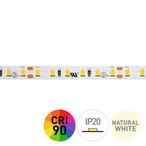 Tira LED 4000K 24V 9,6W/m 120LED/m IP20 5m