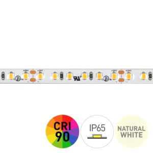 Tira LED 4000K 24V 9,6W/m 120LED/m IP65 5m