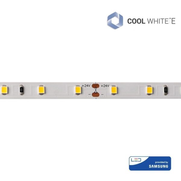 Tira LED 6500K 24V 7,2W/m 60LED/m IP20 5m