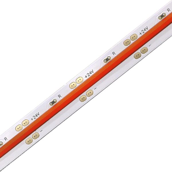 Tira LED COB ROJO 24V 15W/m IP20 5m