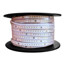 Tira LED 3000K 230V 10,5W/m 120LED/m IP65 30m SILVER PRO
