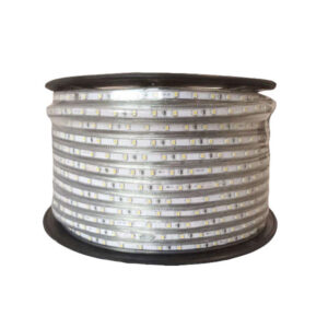 Tira LED 6500K 230V 10,5W/m 60LED/m IP65 50m SILVER