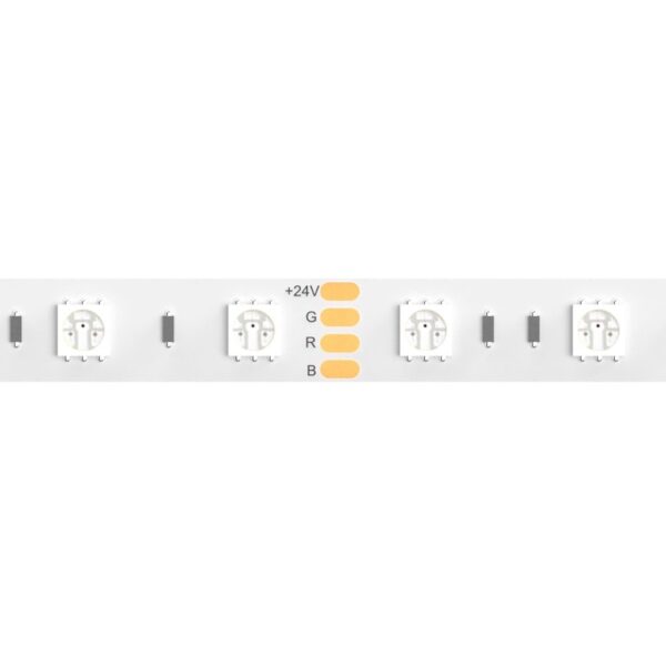 Tira LED RGB 24V 14,4W/m 60LED/m IP20 5m PRO