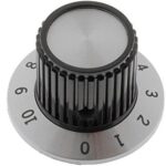 Boton Mando con Disco numerado 0-10 Eje 6,35mm