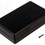 Caja Montaje 60x102x26mm ABS Color Negro PP18N