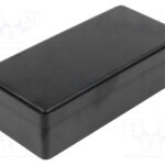 Caja Montaje 73x153x43mm ABS Negro