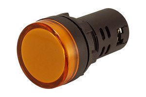 Piloto LED  24VAC/DC Alto Brillo AMBAR