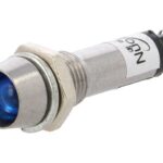 Piloto LED 12Vdc Luz AZUL para panel